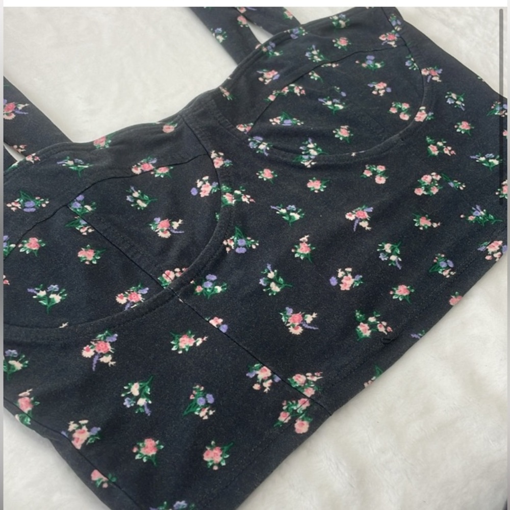 Floral Crop Top